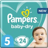 Pampers Baby-Dry - Maat 5 (11-16kg) - 24 Luiers