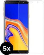 5x Tempered Glass screenprotector - Samsung Galaxy J4 Plus