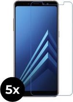 5x Tempered Glass screenprotector - Samsung Galaxy A9 2018