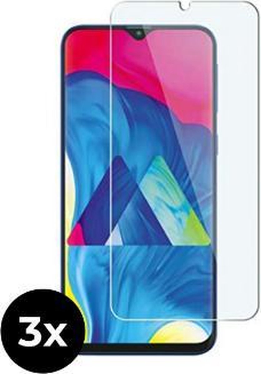 3x Tempered Glass screenprotector - Samsung Galaxy A10