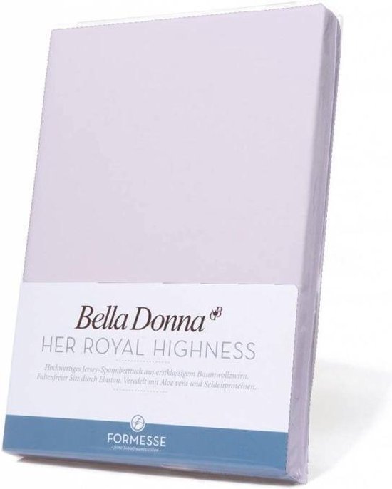 Vrijgevigheid In hoeveelheid plus Bella Donna Lits-jumeaux XL Hoeslaken Jersey Lavendel 200/220-220/240 |  bol.com