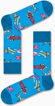 Happy Socks The Beatles Fish & Whales Sokken - Blauw - Maat 41-46