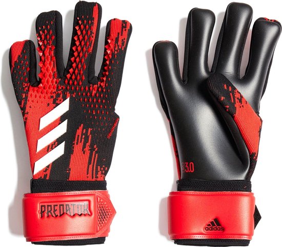 adidas Keepershandschoenen - Maat 9.5 - Unisex - rood/zwart/wit | bol.com