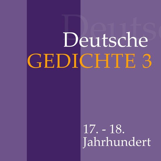 Deutsche Gedichte 3 - cover