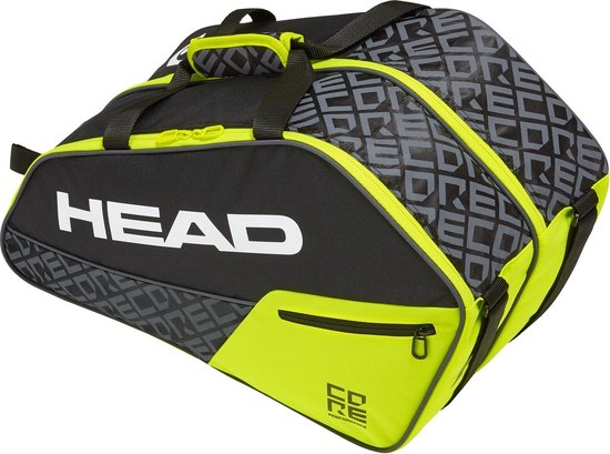 Foto: Head padel core tas geel zwart