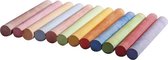 Schoolbord krijt gekleurd 36 stuks - Kinder krijtjes in alle kleuren