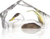 Mats Jonasson eend van zuiver kristal