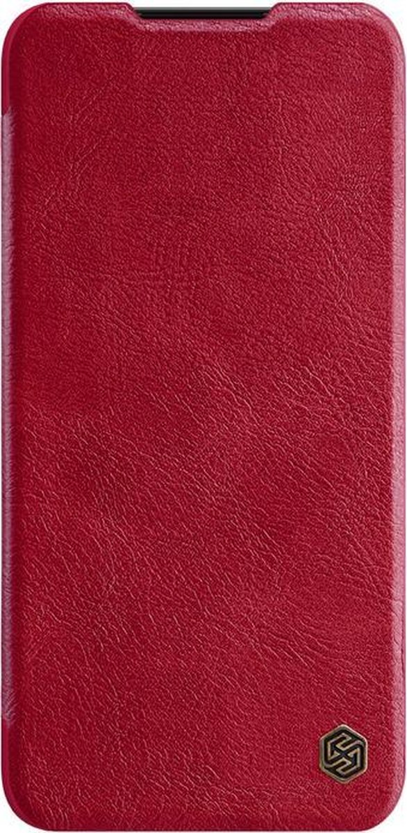 Nillkin Qin PU Leather Book Case voor Xiaomi Mi 9 Lite - Rood