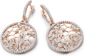 Velini jewels -EA6545R -Oorbellen -925 Zilver rosé -Cubic Zirkonia