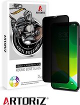 *PREMIUM* Privacy screen protector iPhone 11 Pro (5.8") // Super transparent, 9H Hardness Japanese anti-spy tempered glass, anti-fingerprint oil, anti-shatter, electrocplated finge