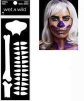 Wet 'n Wild Fantasy Makers Face and Body Stencil - 12972 Skull Queen