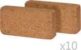 Kokosvezelblokken 650 g 20x10x4 cm 20 st