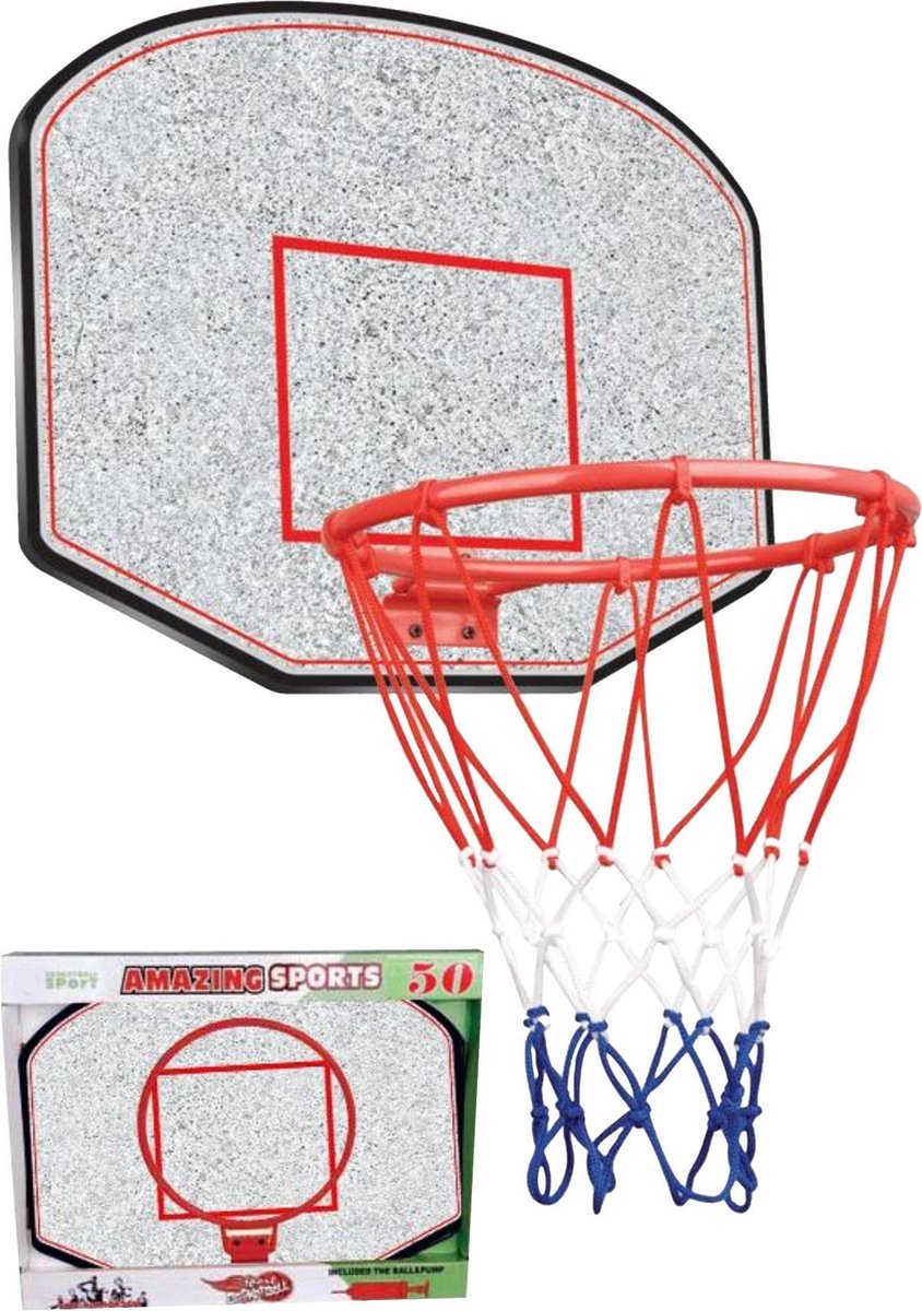 JollyOutside - Basketbal set - Basketbalring met bord en net - Jollity