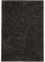 Vloerkleed shaggy hoogpolig 80x150 cm antraciet