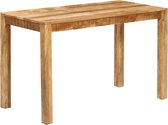 Eettafel 120x60x76 cm massief mangohout