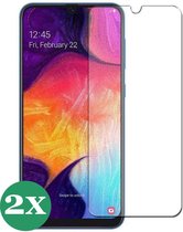 Screenprotector geschikt voor Samsung Galaxy A50 - Screen Protector Glas - 2 Stuks