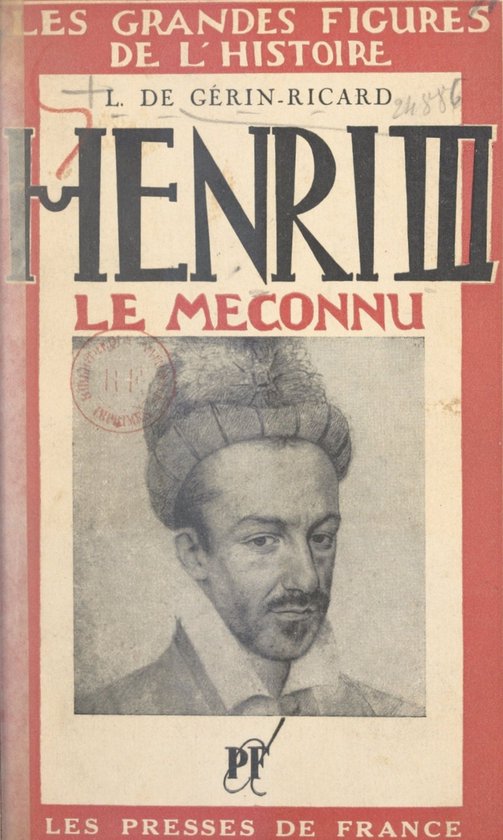 Henri III, le méconnu - cover