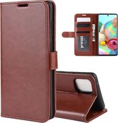 Samsung Galaxy Note 10 Lite hoesje, Wallet bookcase, Bruin | GSM Hoesje / Telefoonhoesje Geschikt Voor: Samsung Galaxy Note 10 Lite