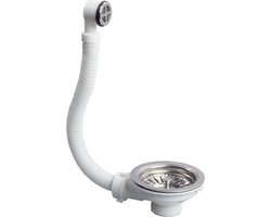 Wirquin afvoerplug korf met overloop 90mm