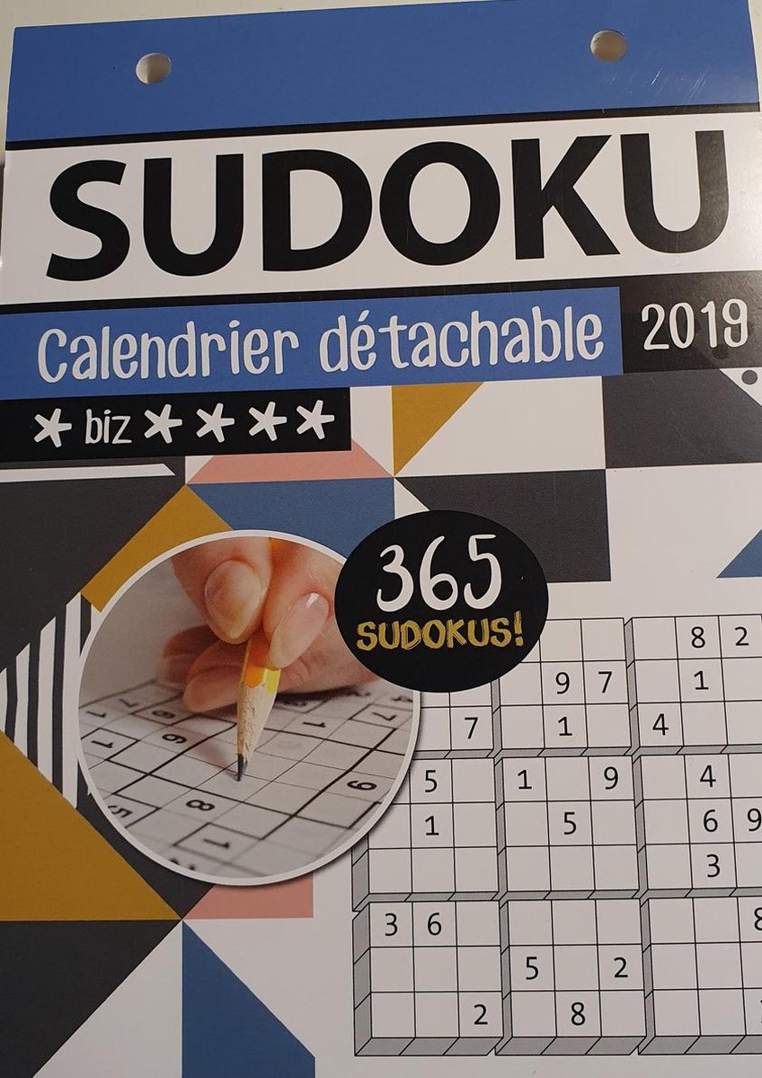 Sudoku Kalender 2019 - Calendrier détachable - 365 Sudokus - Onbekend