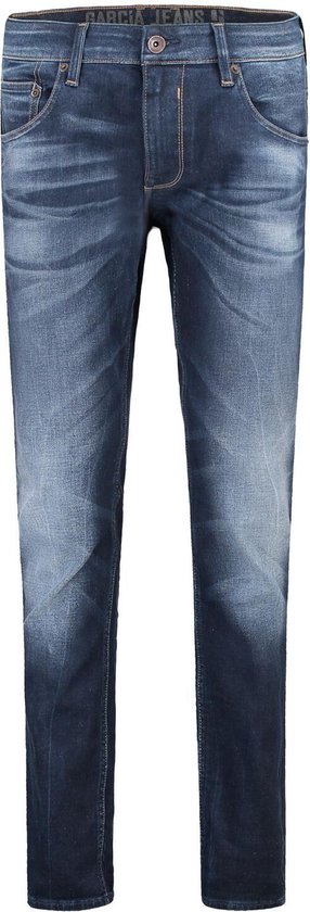 GARCIA Russo Heren Tapered Fit Jeans Blauw - Maat W33 X L36 | bol.com