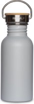 Retulp Urban Drinkfles - Waterfles – Drinkfles Volwassenen - Duurzame waterfles - 500ML – Light Grey – Grijs