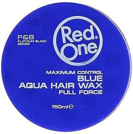 6x RedOne Haarwax – Aqua Hair Wax Blauw