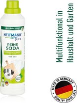 HEITMANN pure Soda- Ecologische reiniger voor het Huishouden, Natuurvriendelijk wasmiddel en Reinigingsmiddel 1x750ml