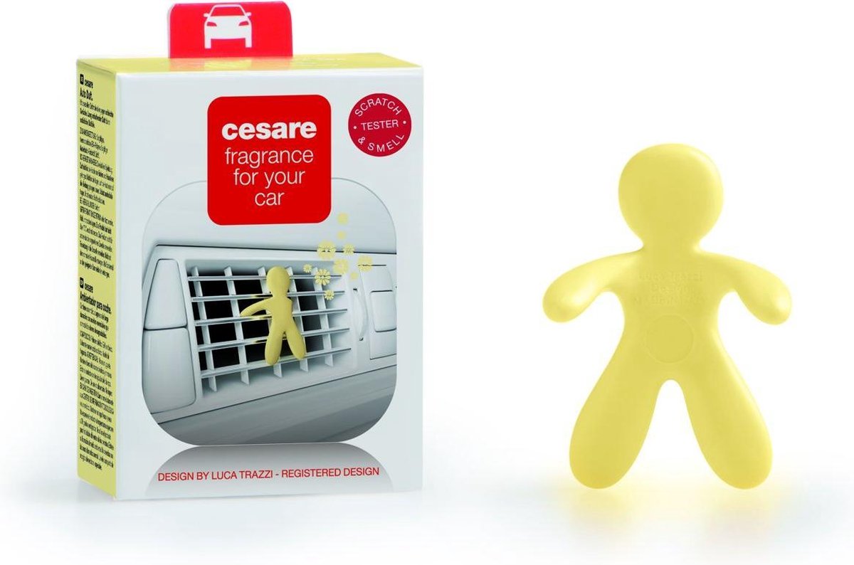 Fresh Air Friend Luchtverfrisser Cesare - Voor de Auto - Jasmine Tea