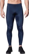 CW-X - Stabilyx Compressiebroek – hardloopbroek – kort - core ondersteuning - voetbal - hockey - heren - True Navy - maat M