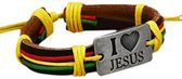 Akyol - Ik hou van jezus armband - god - geloof - geschenk - gift - verassing - verjaardag - feestdag - kado - cadeau - kerk - bijbel - christelijk - christendom - liefde - love -