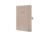 Weekagenda Sigel Conceptum A5 2021 taupe SI-C2130