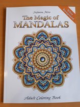 The Magic of Mandalas Adult Coloring Book white background - Stefania Miro - Kleurboek voor volwassenen