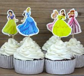 Prinsessen cocktailprikkers - prikkers - kinderfeestje - Disney prinses - sneeuwwitje - 20 stuks