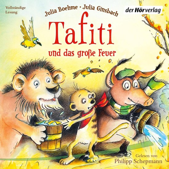 Tafiti und das große Feuer - cover