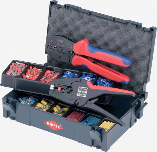 97 90 25 Knipex Krimp-assortiment voor kabelverbinders