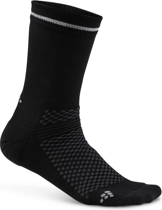 CRAFT Sportsokken Visible Sock - Sportsokken - Unisex - Black/Silver