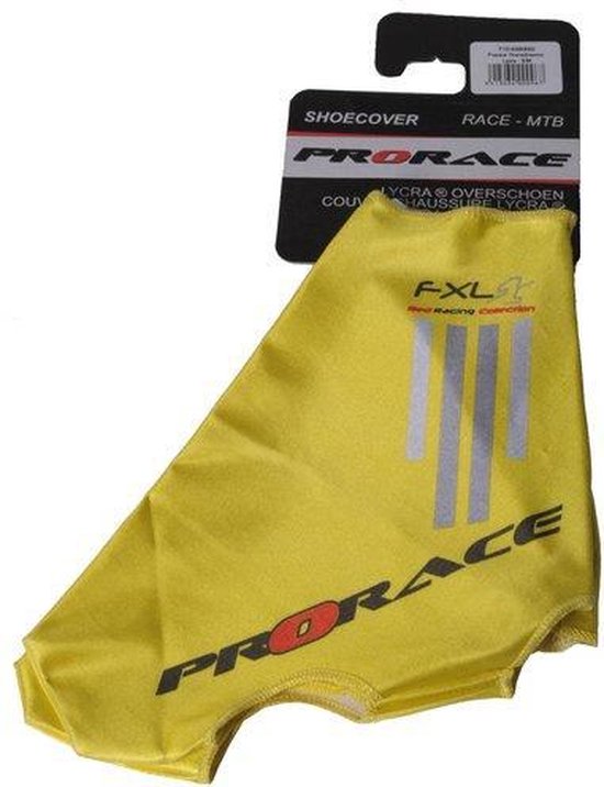 ProRace Overschoenen Lycra Yellow