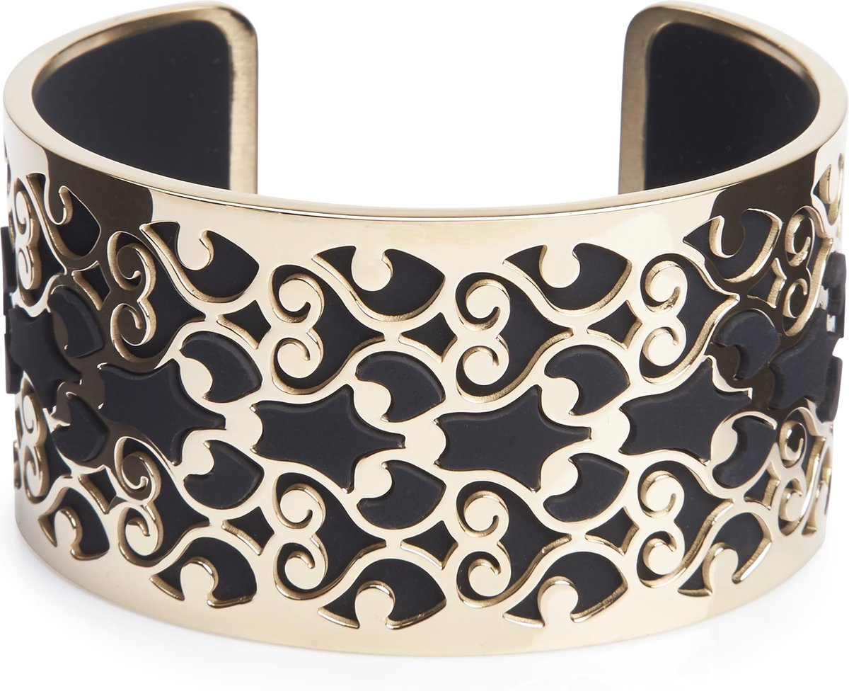 Rubz bangle in soft gold met 2 extra gekleurde bandjes