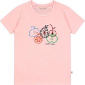 Smitten Organic - Land Ring Katoen T-Shirt - Powder pink
