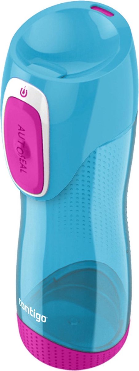 Contigo Swish Autoseal drinkfles kinderen, waterfles vrij van schadelijke stoffen & BPA, 100% lekvrij, vaatwasserbestendig, ideaal voor kinderdagverblijf, kleuterschool, school en sport, 500ml thumbnail 2