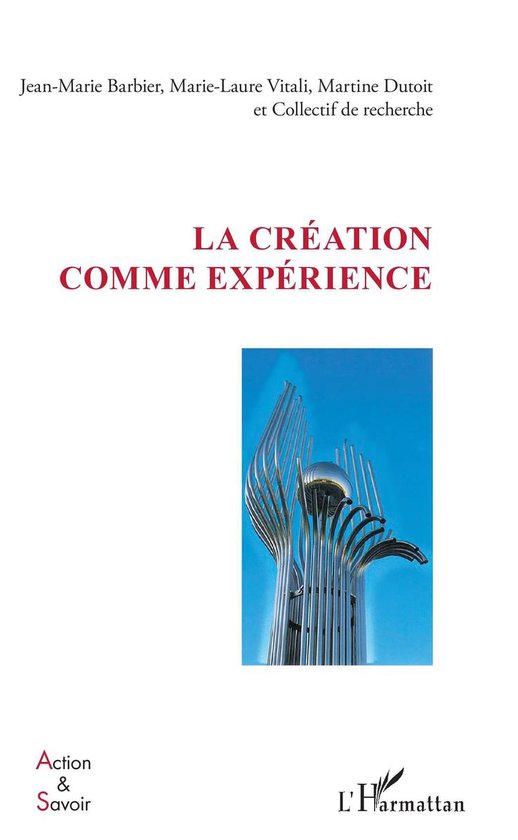 La création comme expérience - cover