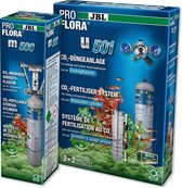 JBL ProFlora u501 CO2-bemestingssysteem + Hervulbare CO2-fles 500 gram (combinatieset)