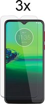 Motorola G8 Play Screenprotector - Motorola Moto G8 Play Screen Protector Glas - 3 stuks