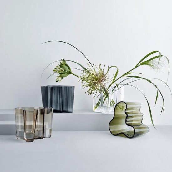Iittala Alvar Aalto collection Vase 16 cm Vert mousse | bol.com