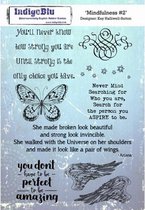 IndigoBlu Mindfulness #2 Rubber Stamp