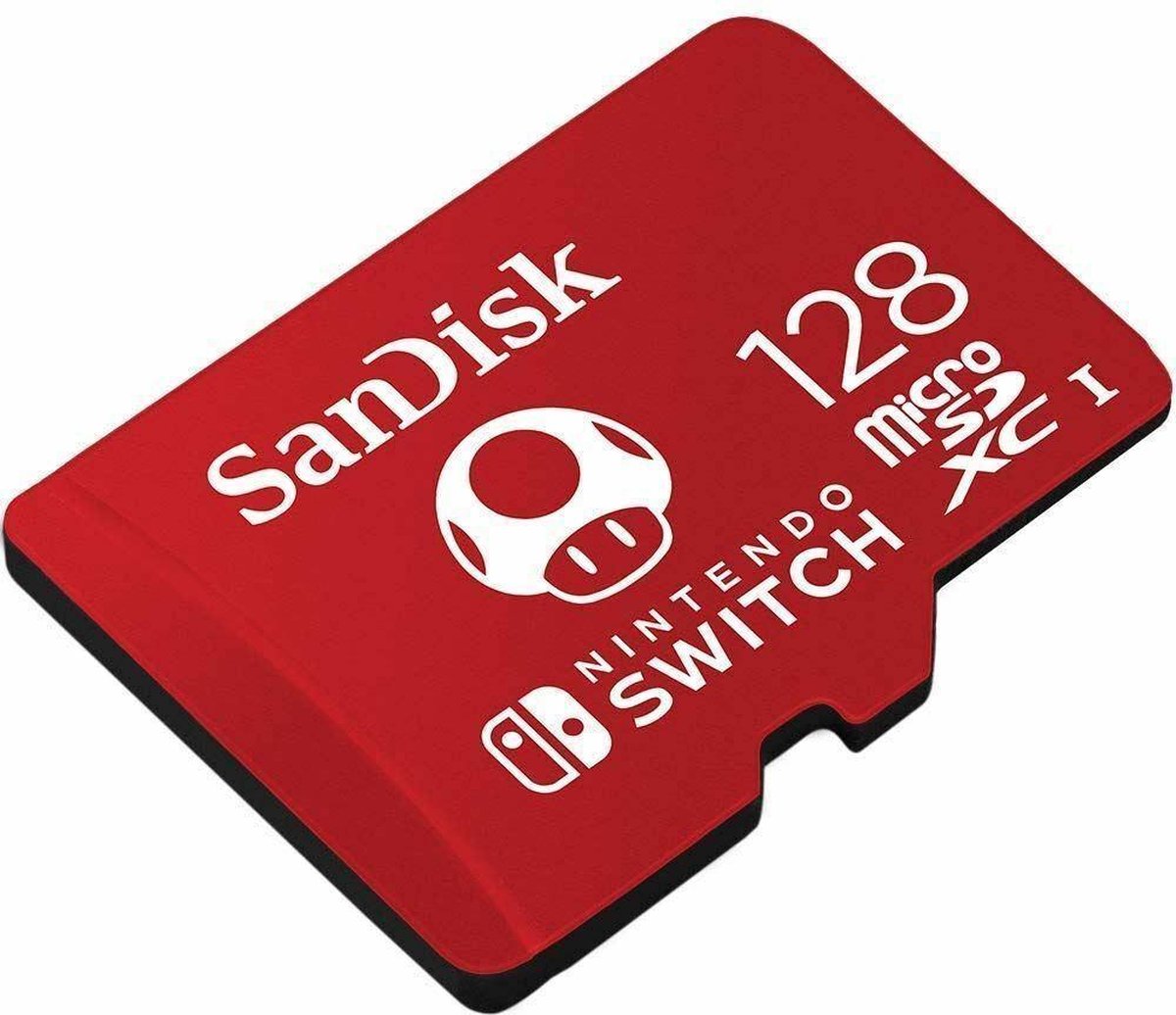 krom Pijl Voorgevoel SanDisk Extreme Micro SDXC 128 GB voor Nintendo Switch | bol.com