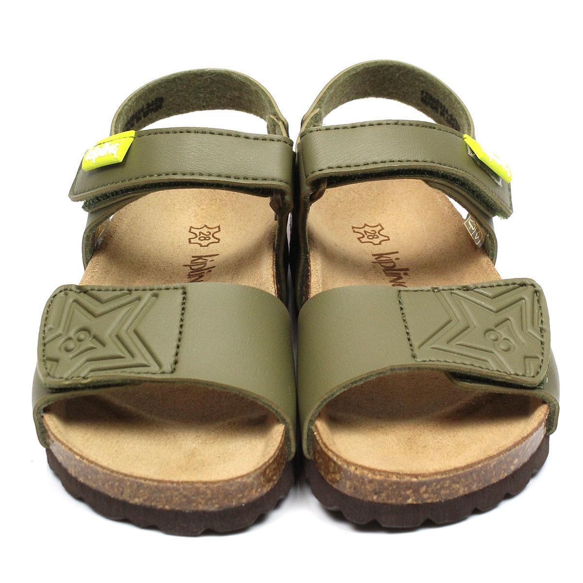 Kipling GUY jongens sandaal groen, ,28 Kipling GUY jongens sandaal groen, ,28