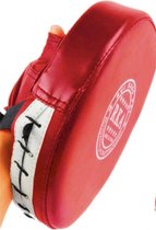 Bokspads - Bokstrainer - Handpads - Stootkussens - Behendigheidstrainer - Boksen - Muay Thai - MMA - Kickboks - Rood - 2 Stuks