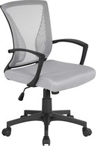 Mesh Design VI - Ergonomisch Bureaustoel - Comfortabel model - Kantelbare rugleuning - Kantoorstoel - Grijs